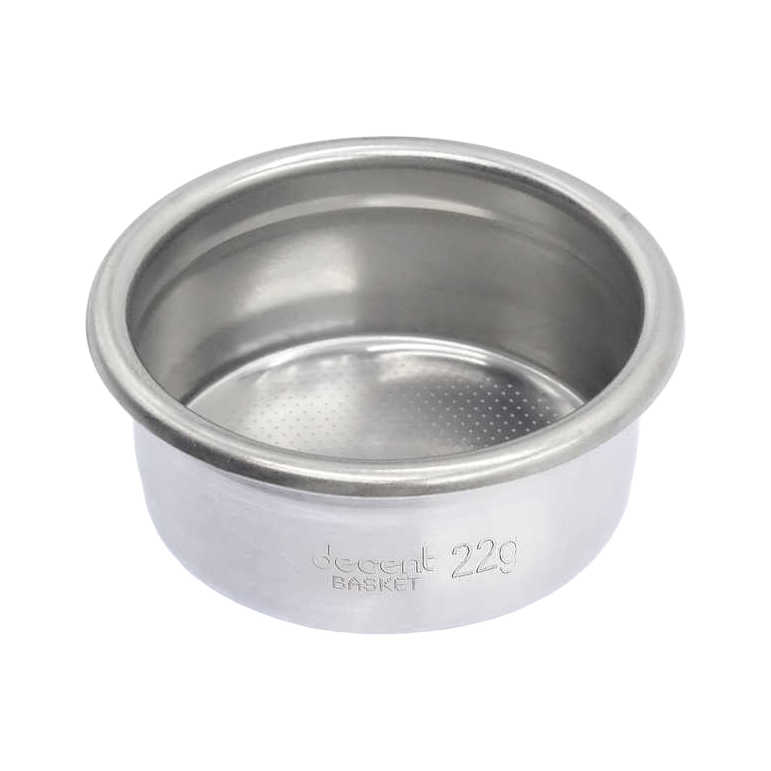 Decent Espresso Ridged Portafilter Basket (58mm) - product view 2