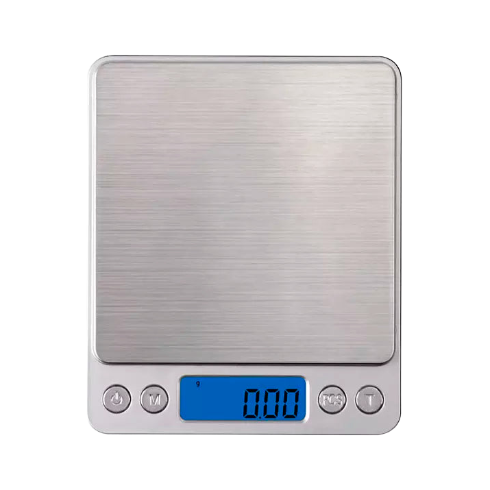Digital Scales 10x10cm 500g with 0.01g increment - product view 2