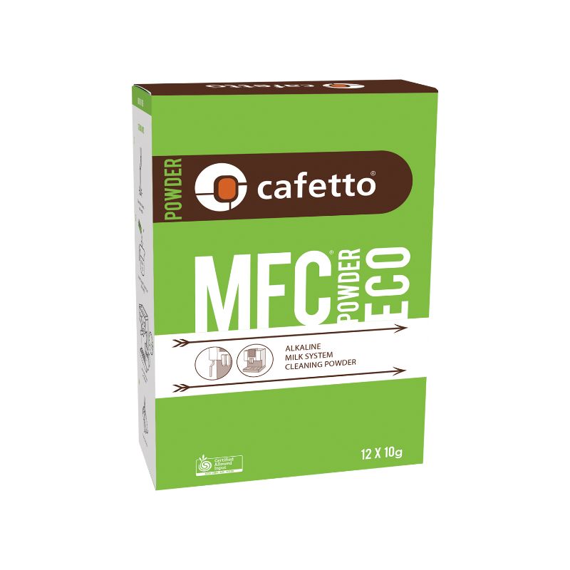 Cafetto MFC Milk Cleaning Powder Eco, 12 x 10g Sachets