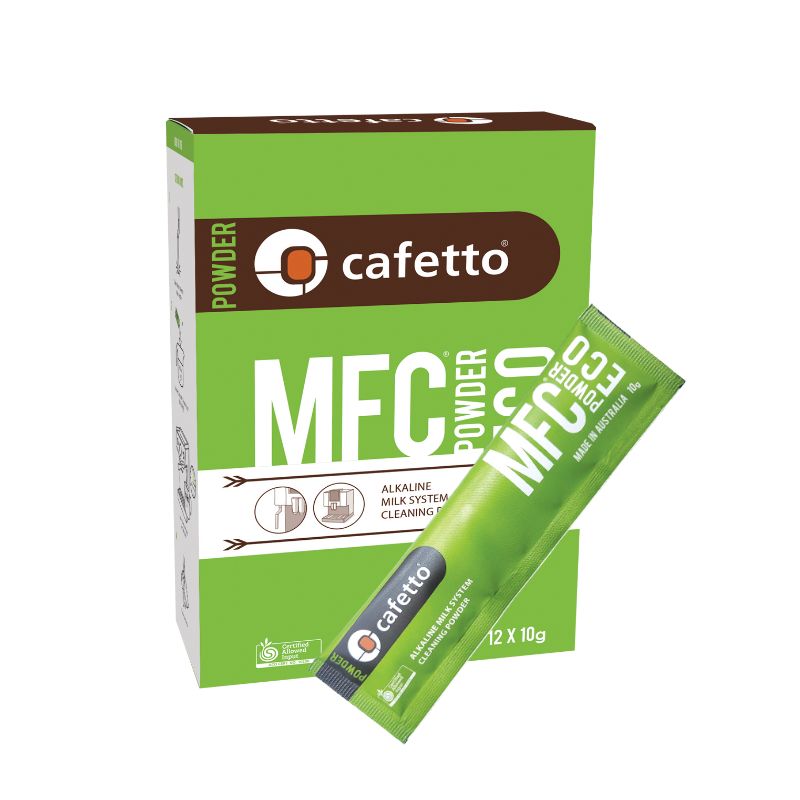 Cafetto MFC Milk Cleaning Powder Eco, 12 x 10g Sachets
