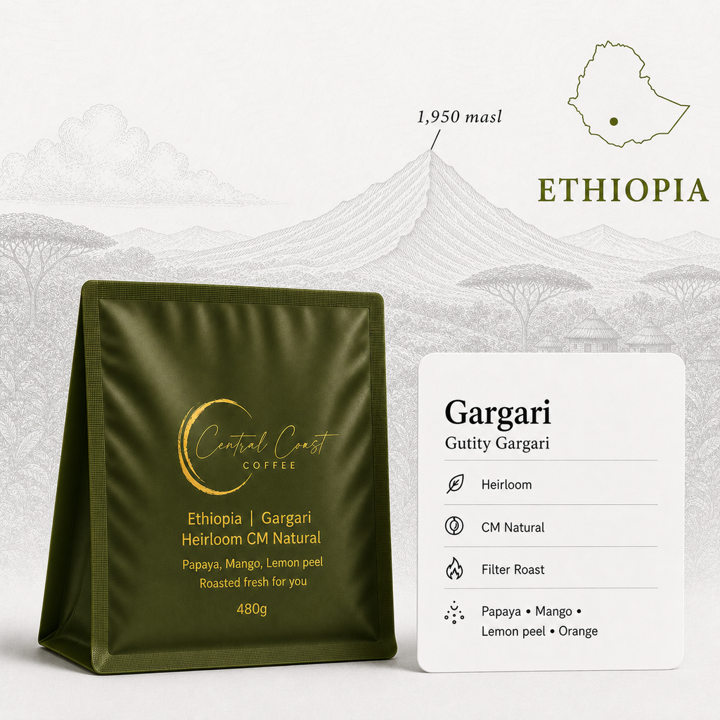 Ethiopian | Gargari | Various Producers | CM Natural CMN Amber PR16 | Signature Series 480g bag