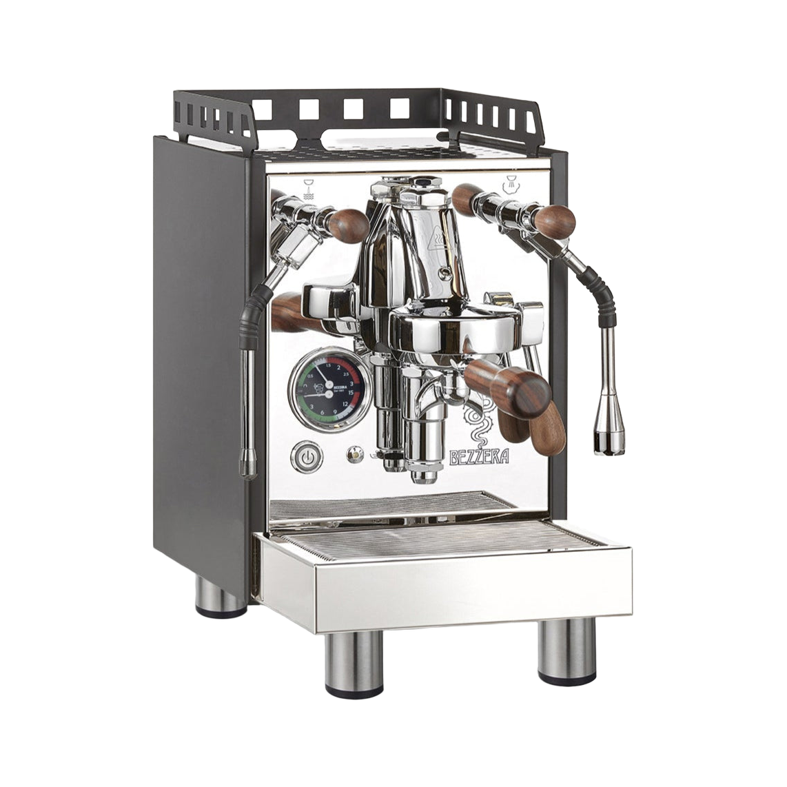 EX DEMO - Bezzera Aria R E61 Espresso Coffee Machine (1.5L HX Boiler, Pressurestat, Rotatary Pump, Tank Only) - product view 1