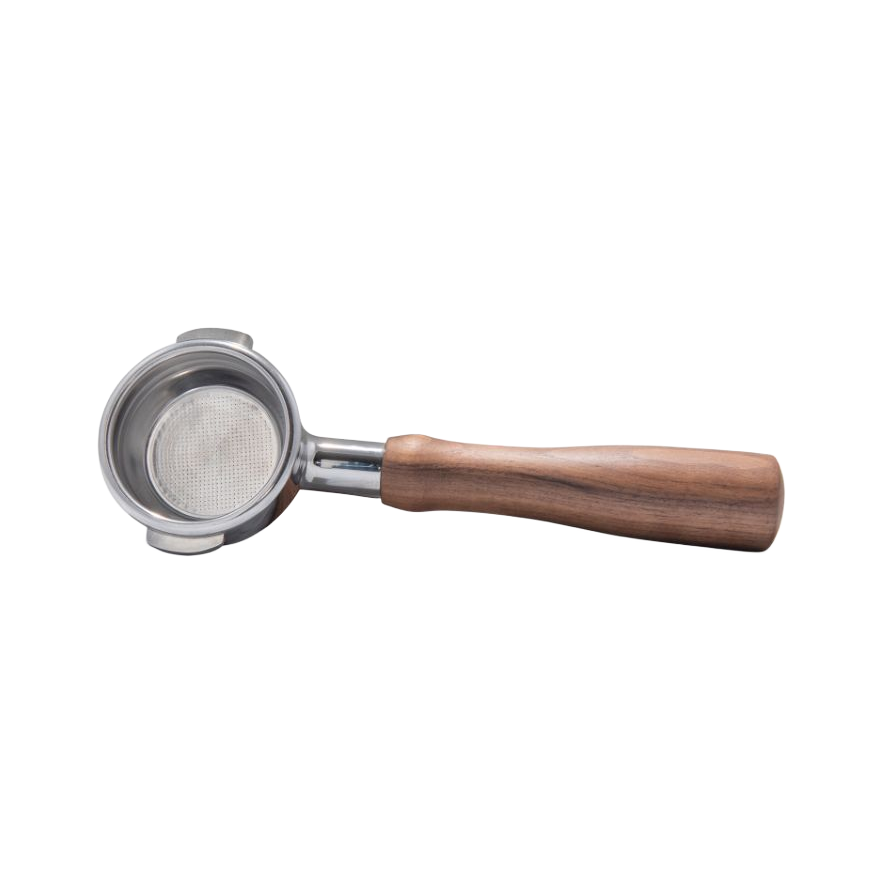 Flair 58 Walnut Portafilter & Basket - product view 1