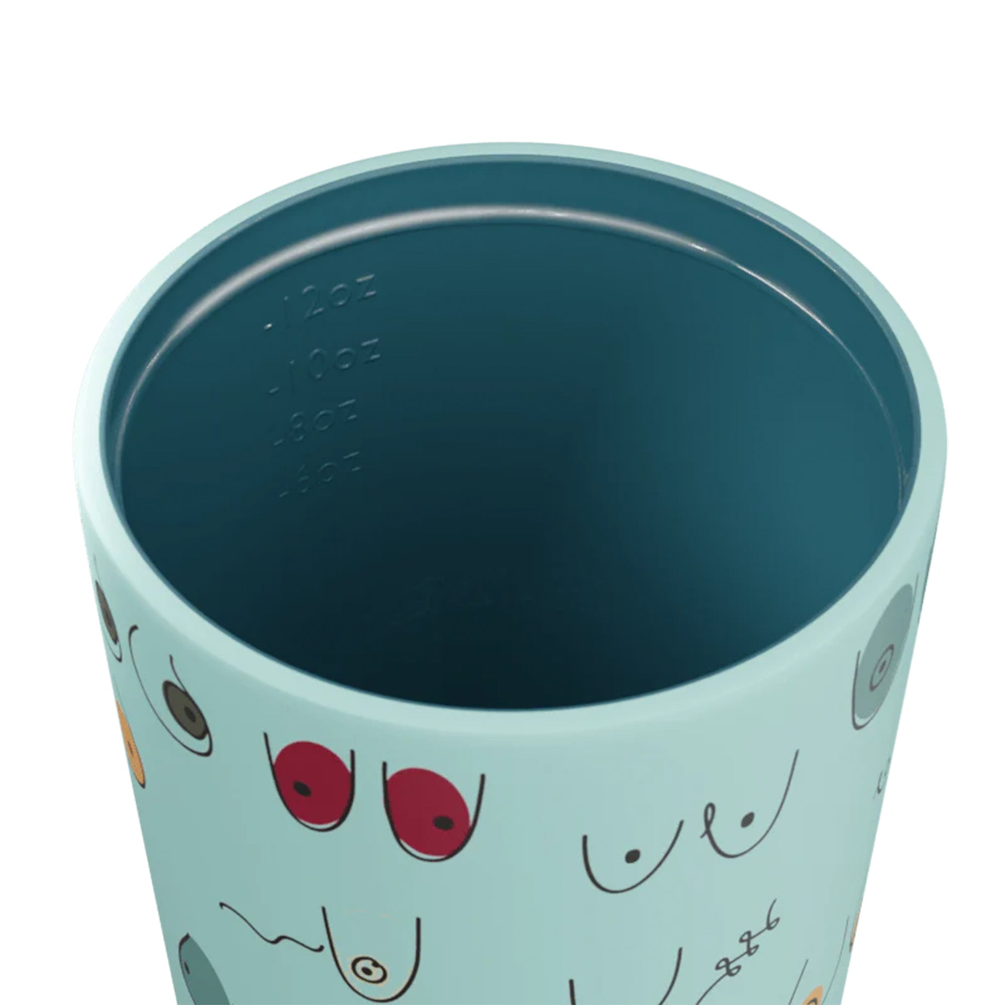 Made by Fressko Ceramic Lined Camino Boobie Coffee Cup 340ml/12oz