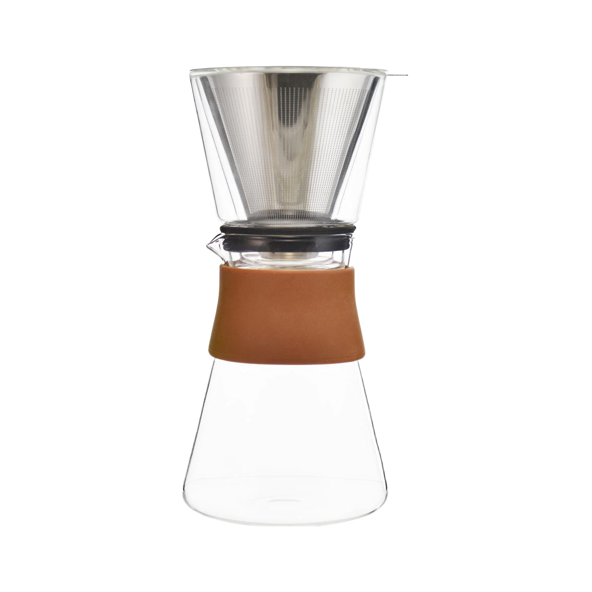 Grosche Amsterdam Coffee Dripper with Double Walled Glass Top - product view 1