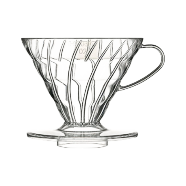 Hario V60 Coffee Dripper 02 Tritan - Clear - product view 1