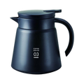 Hario V60 Insulated Stainless Steel Server 800ml Black - product view 1
