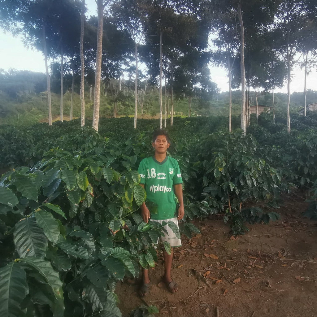Jhonny Corina at Finca La Asunta