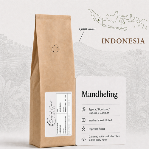 Indonesia | Mandheling | Typica/Bourbon/Caturra/Catimor Wet Hulled Grade 1 400g bag