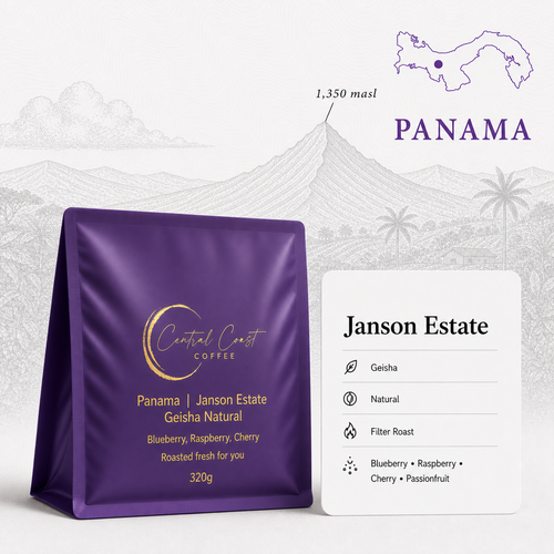 Panama | Janson Estate | Gesha Natural Lot 797 | Signature Series 320g bag