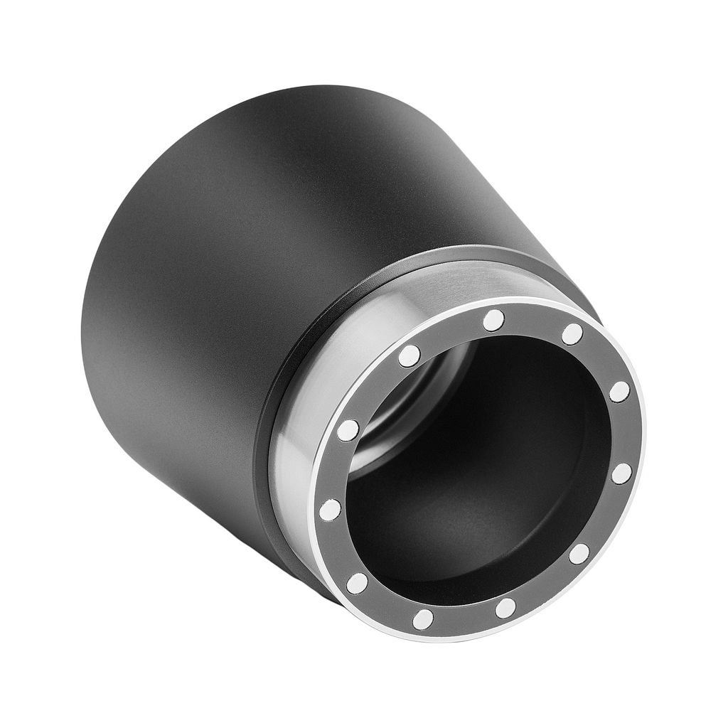 Kinu Aluminium Catch Cup Receiver (with 11 magnets) for M47 Phoenix/Simplicity/Rebel/Classic/Titan - product view 2