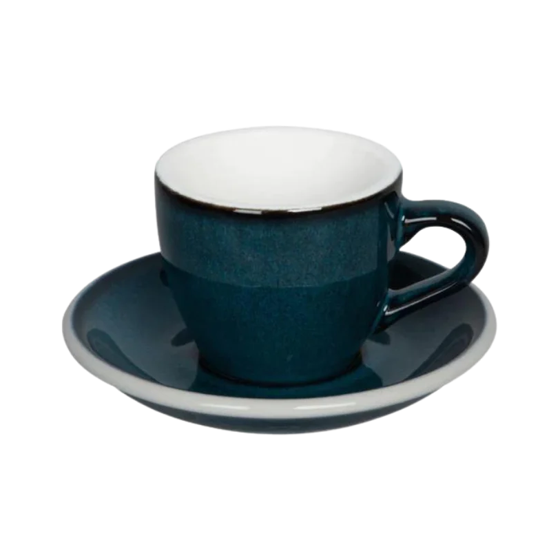 Loveramics Egg 80ml Cup + Saucer (Potters Colours) - product view 1