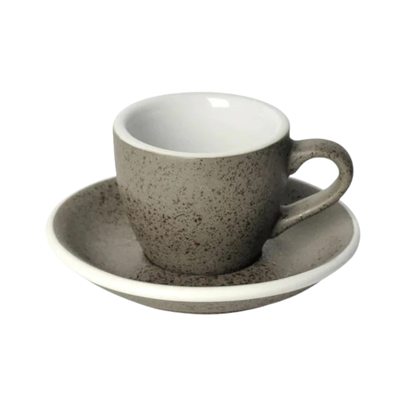Loveramics Egg 80ml Cup + Saucer (Potters Colours) - product view 1