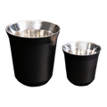 Meraki double-walled insulated cup set, black