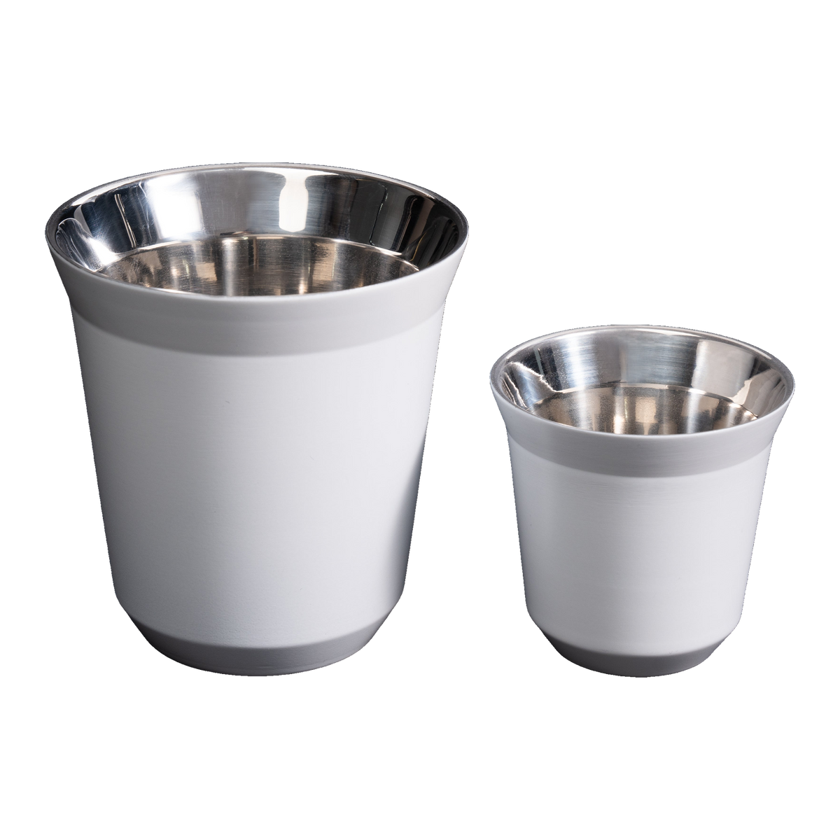 Meraki double-walled insulated cup set, white