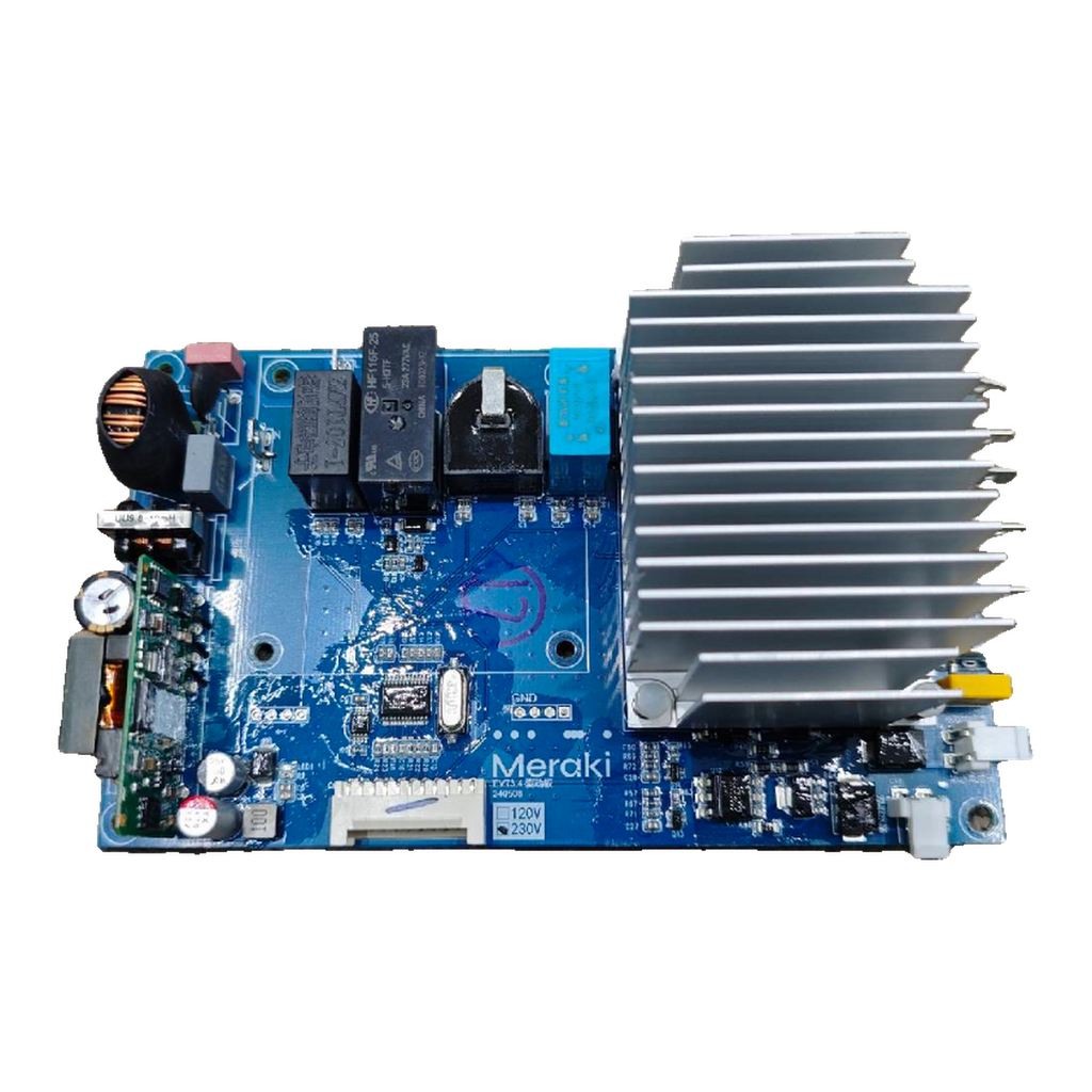 Meraki replacement driver PCB 230V with heatsink