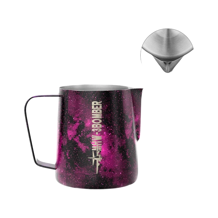 MHW-3BOMBER Milk Frothing Pitcher 3.0 Round Spout Purple - product view 1