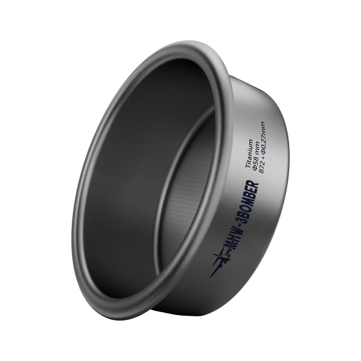 MHW-3BOMBER Titanium Filter Basket - 58mm - product view 1
