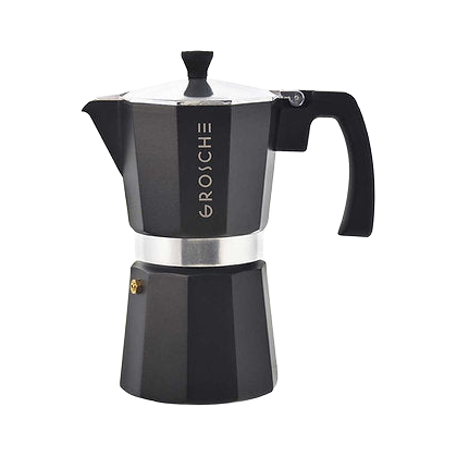**SALE** Grosche Milano Stovetop Espresso Coffee Maker Charcoal - product view 1