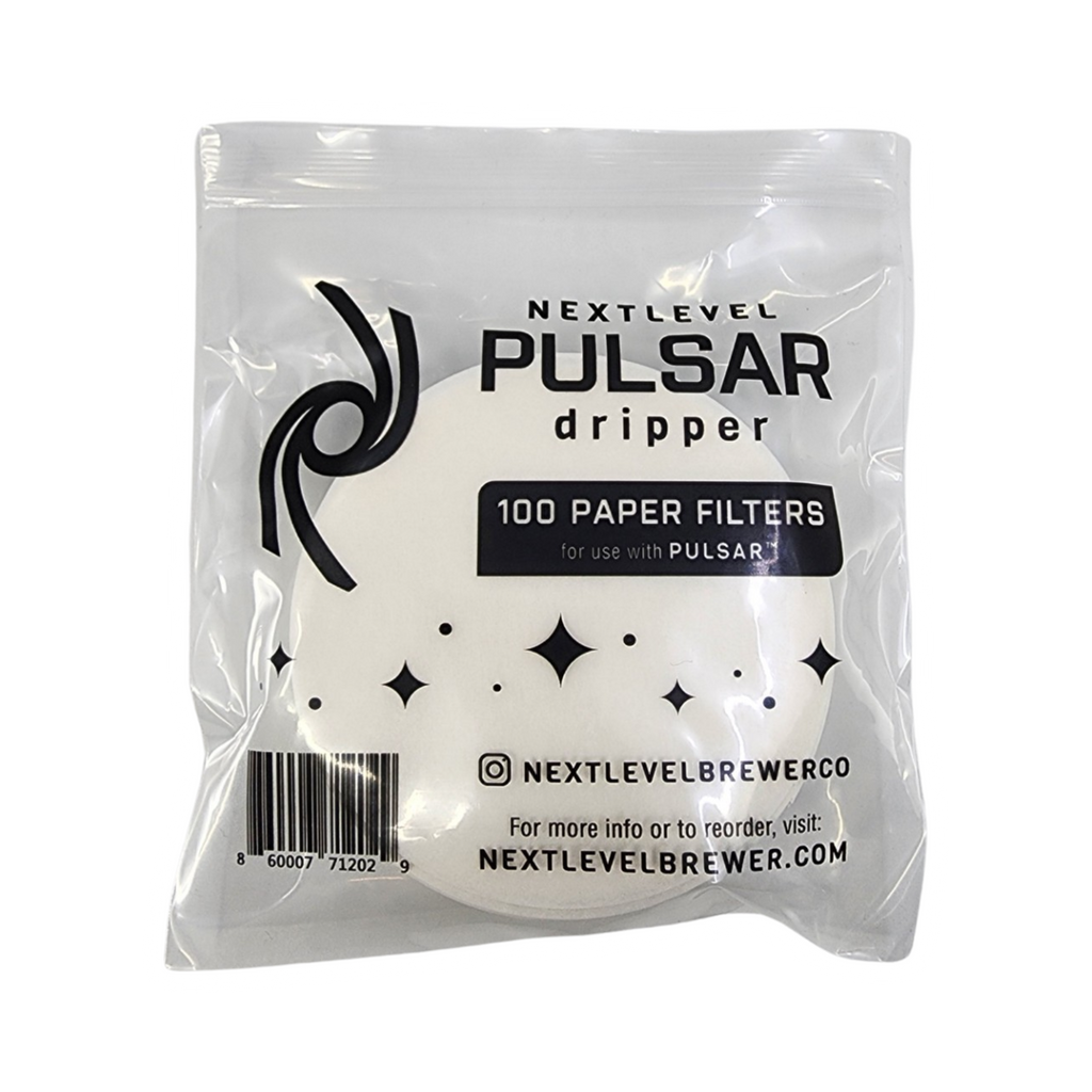 Pulsar Large Filters (80mm) by Next Level Brewer (100pcs) - product view 1