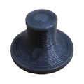 Nurri Drip Tray Plug (Suits L & R) - 3D Printed - product view 1