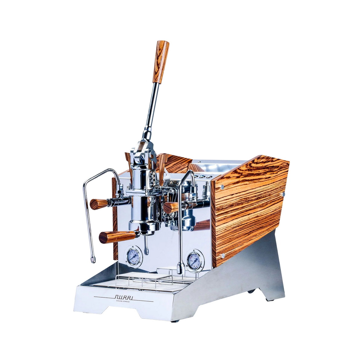 Nurri Leva Coffee Machine (Zebrano) - product view 1