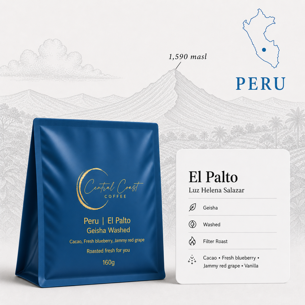 Peru | Finca El Palto | David Ojeda | Gesha Washed | Signature Series 160g bag
