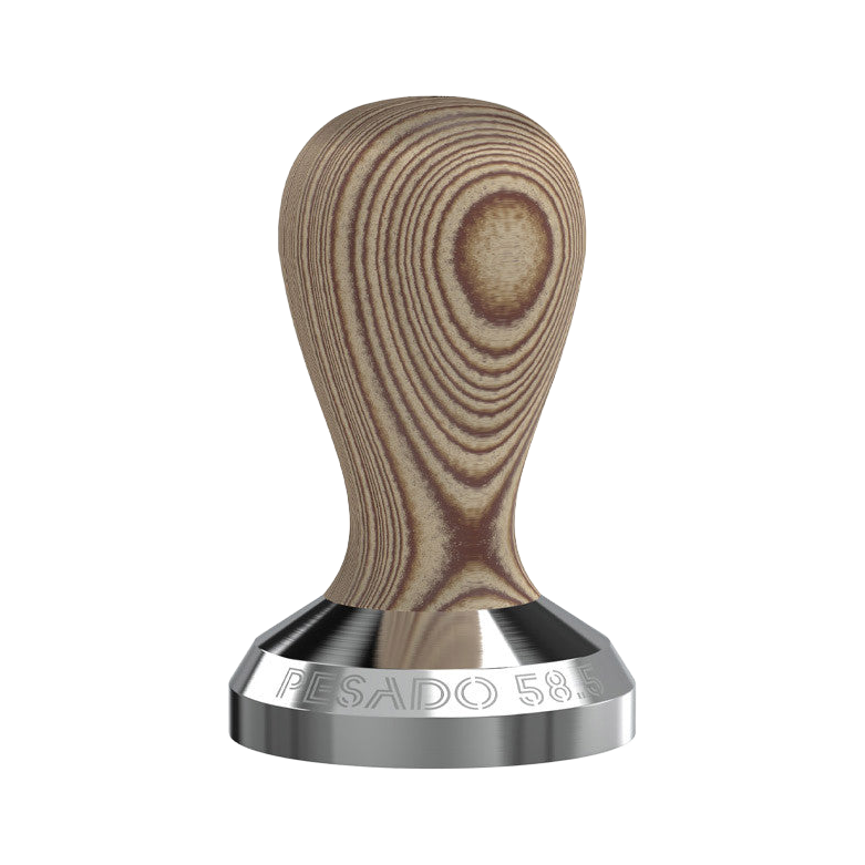 Pesado 58.5mm Coffee Tamper Oak - product view 1