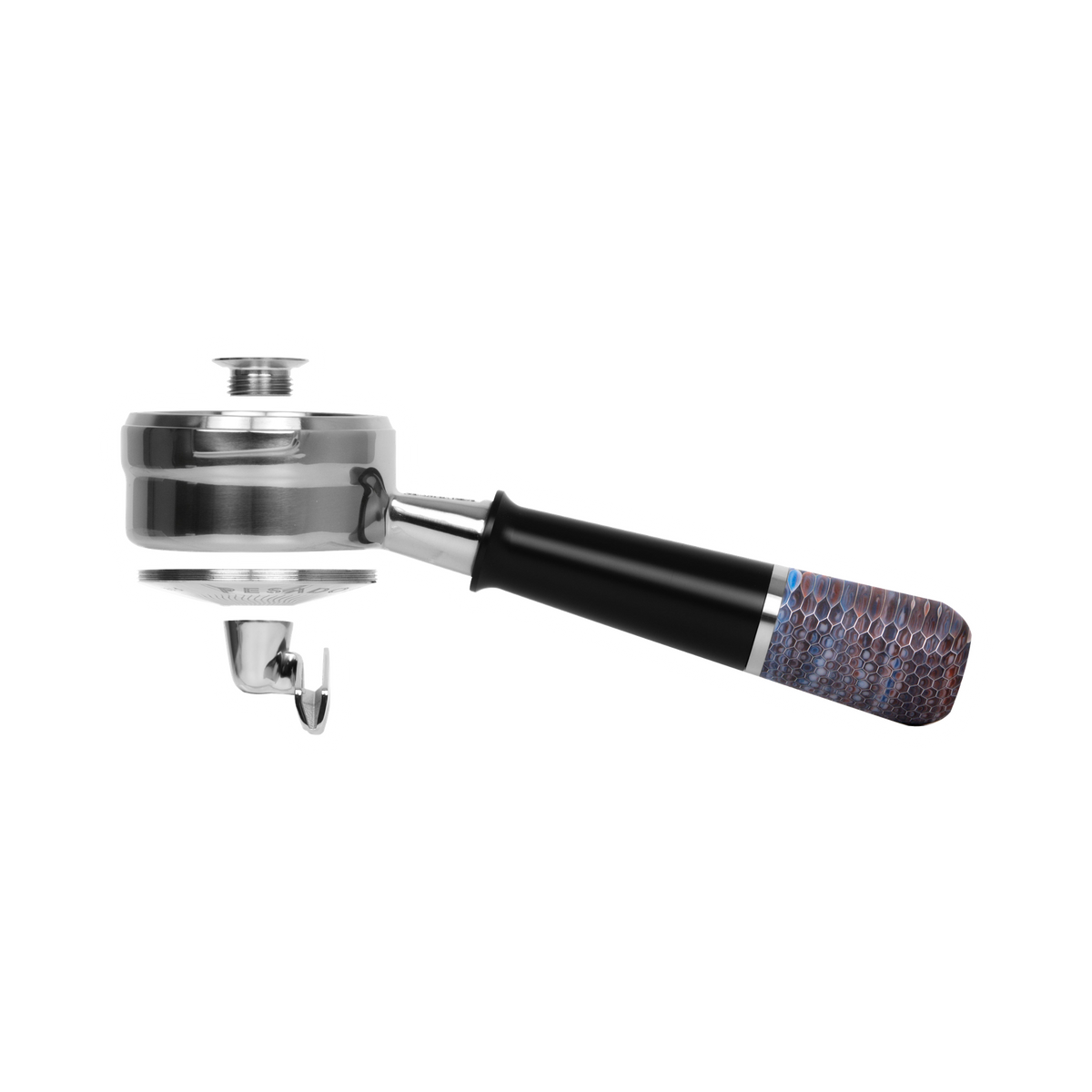 Pesado Hybrid Double Spouted Portafilter (Breville 58mm) - product view 17