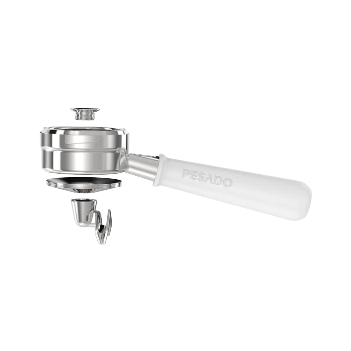 Pesado Hybrid Double Spouted Portafilter (Breville 58mm) - product view 2