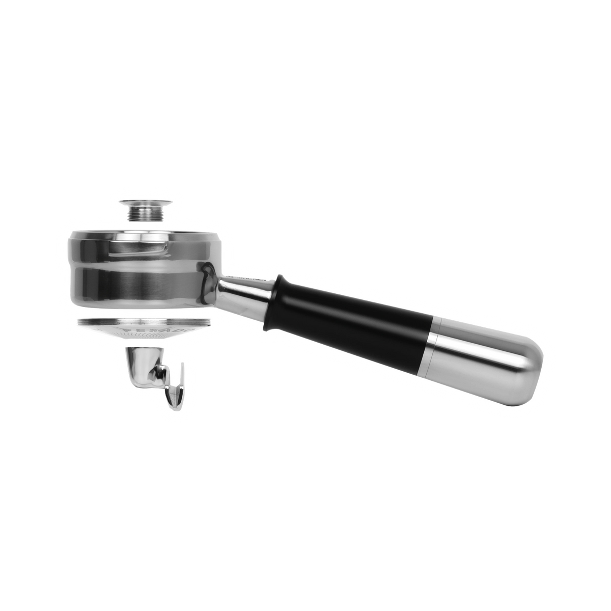 Pesado Hybrid Double Spouted Portafilter (Breville 58mm) - product view 3