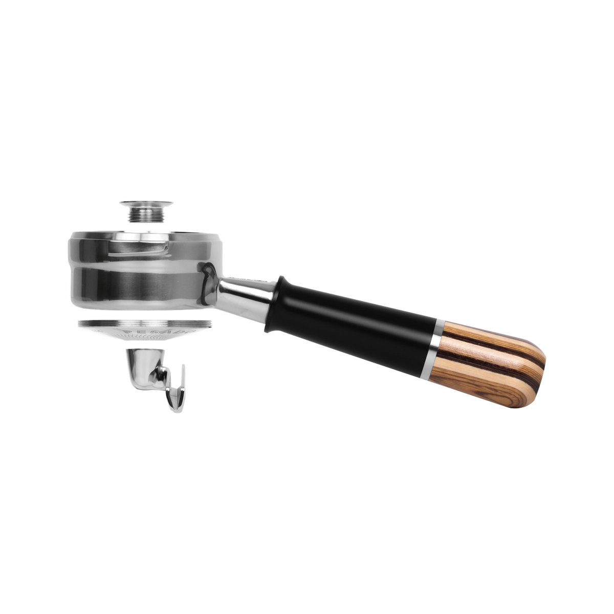 Pesado Hybrid Double Spouted Portafilter (Breville 58mm) - product view 4
