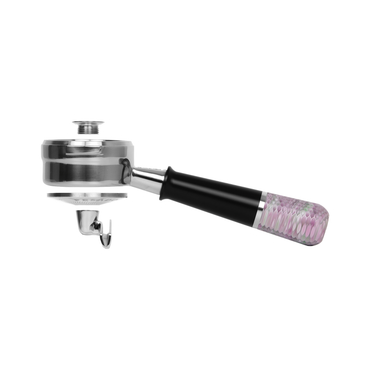Pesado Hybrid Double Spouted Portafilter (Breville 58mm) - product view 6
