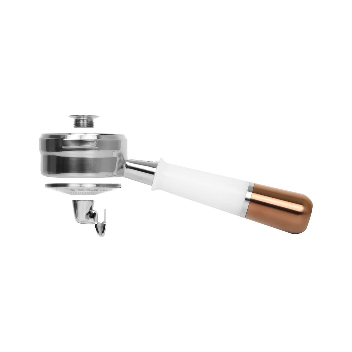 Pesado Hybrid Double Spouted Portafilter (Breville 58mm) - product view 8