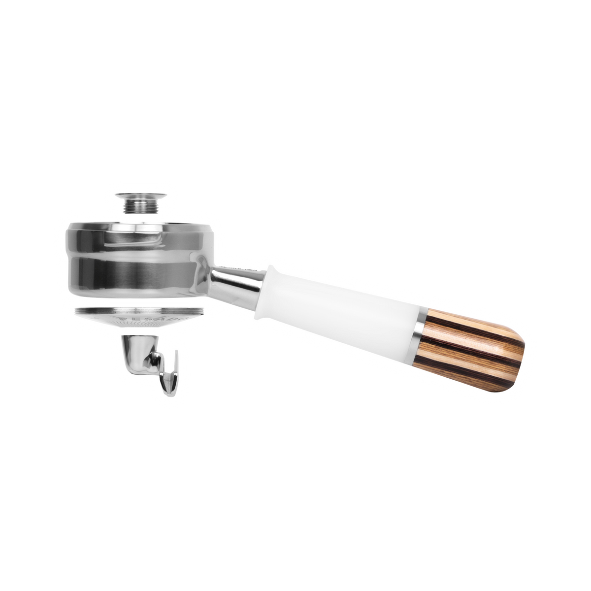Pesado Hybrid Double Spouted Portafilter (Nuova Simonelli) - product view 3