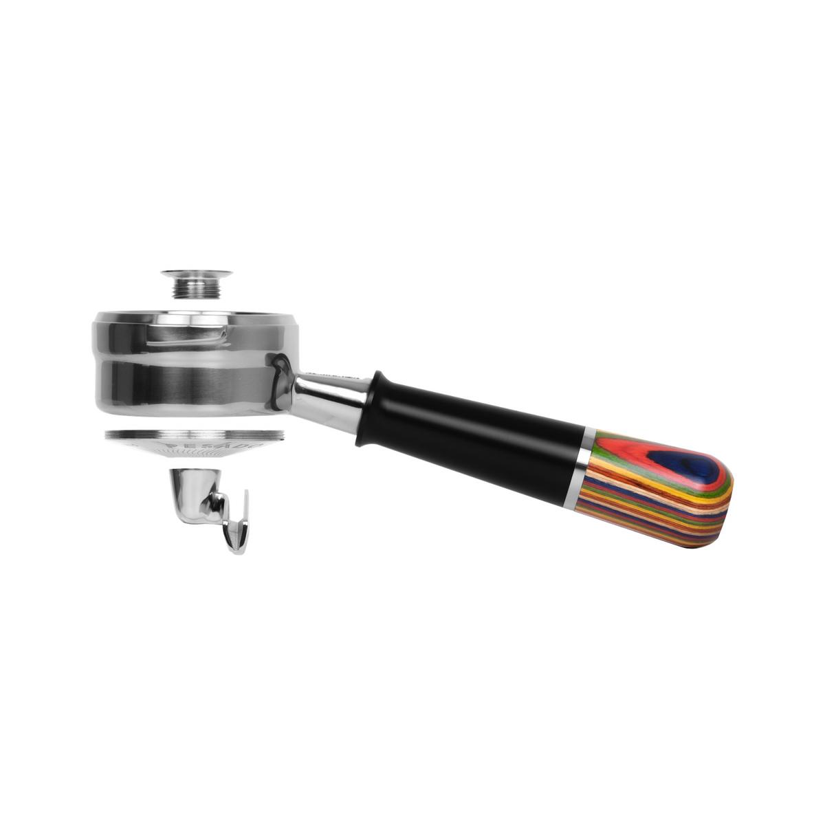 Pesado Hybrid Double Spouted Portafilter (Nuova Simonelli) - product view 4