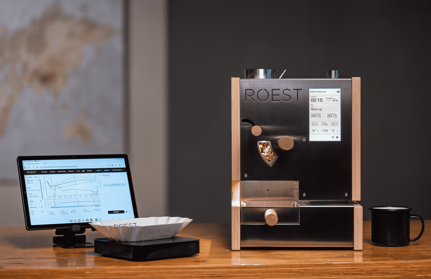 ROEST L100 Ultra Coffee Roaster (Includes 200g Hopper & Bean Tray)