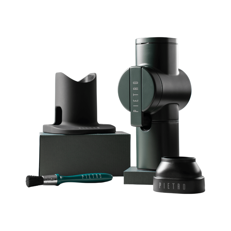 Pietro Hand Grinder / inc Base, Funnel & Brush - product view 1