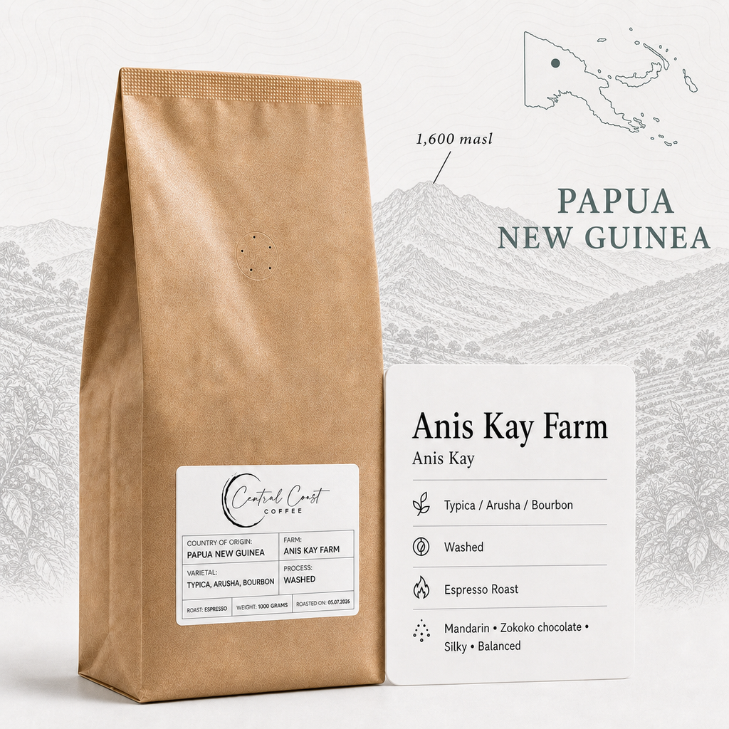 Papua New Guinea | Kay Farm | Typica/Arusha/Bourbon Washed 1kg bag