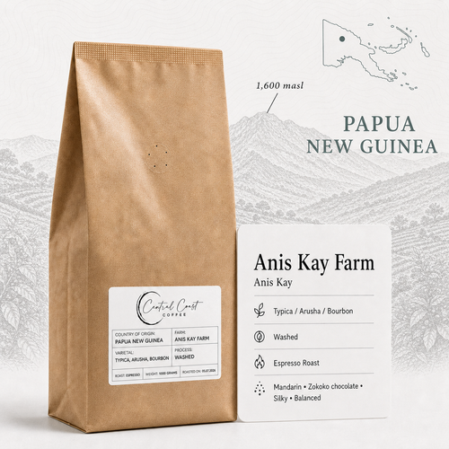 Papua New Guinea | Kay Farm | Typica/Arusha/Bourbon Washed 1kg bag