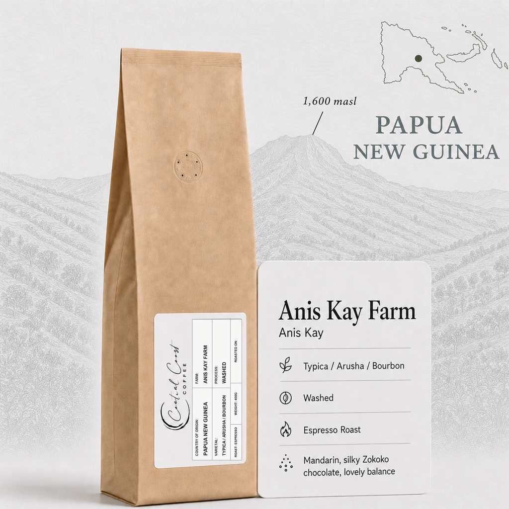 Papua New Guinea | Kay Farm | Typica/Arusha/Bourbon Washed 400g bag