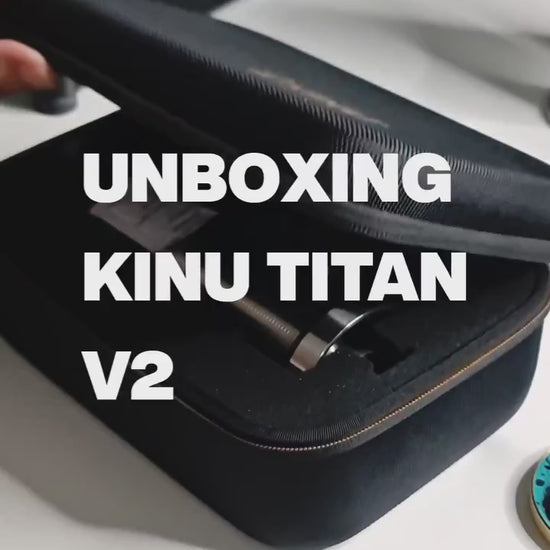 Kinu M47 Titan Coffee Hand Grinder (includes Travel Hard Case
