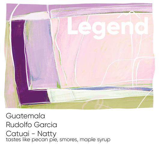 Legend Guatemala Rudolfo Garcia | Catuai & Caturra | Natural - 250g - Roasted on 3rd April