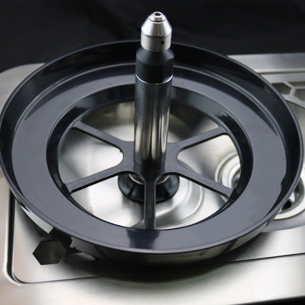 Rhino Pitcher Rinser Spinjet 300mm with Blender Attachment