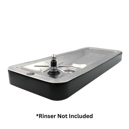 Rhino Pitcher Rinser Riser for 600mm Sink Black