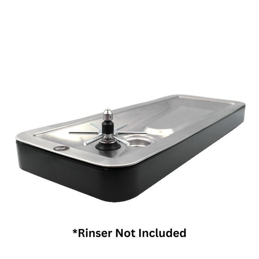 Rhino Pitcher Rinser Riser for 600mm Sink Black