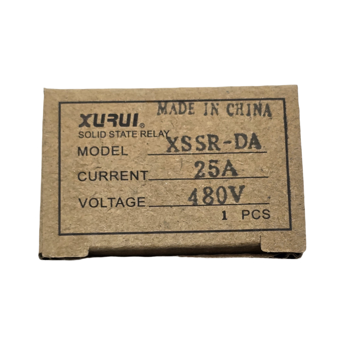 Roest Solid State Relay XSSR-DA4825 25A 480V - product view 1
