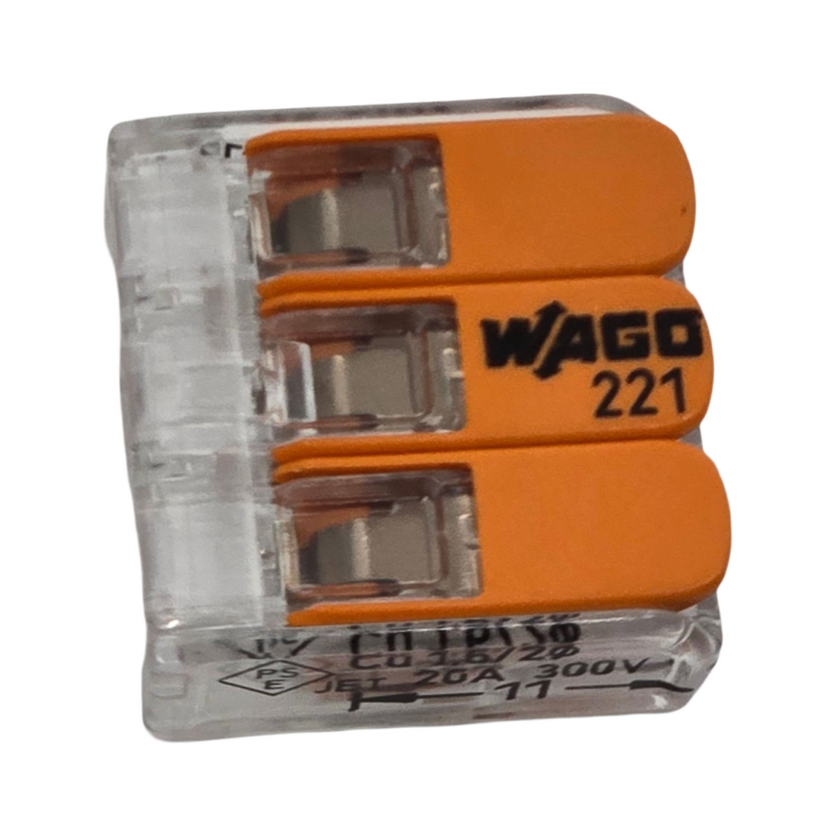 Roest Wago 3 Way Replacement Connector - product view 1