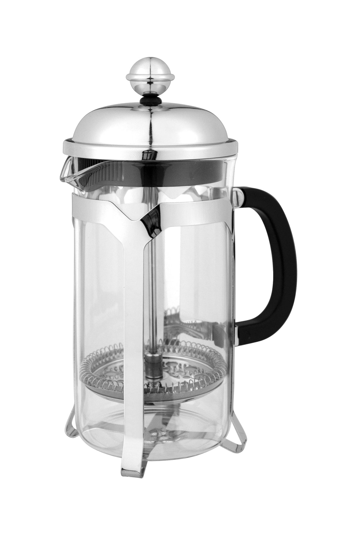 Avanti Domo Caf Coffee Plunger, 600ml / 4 Cup, Steel