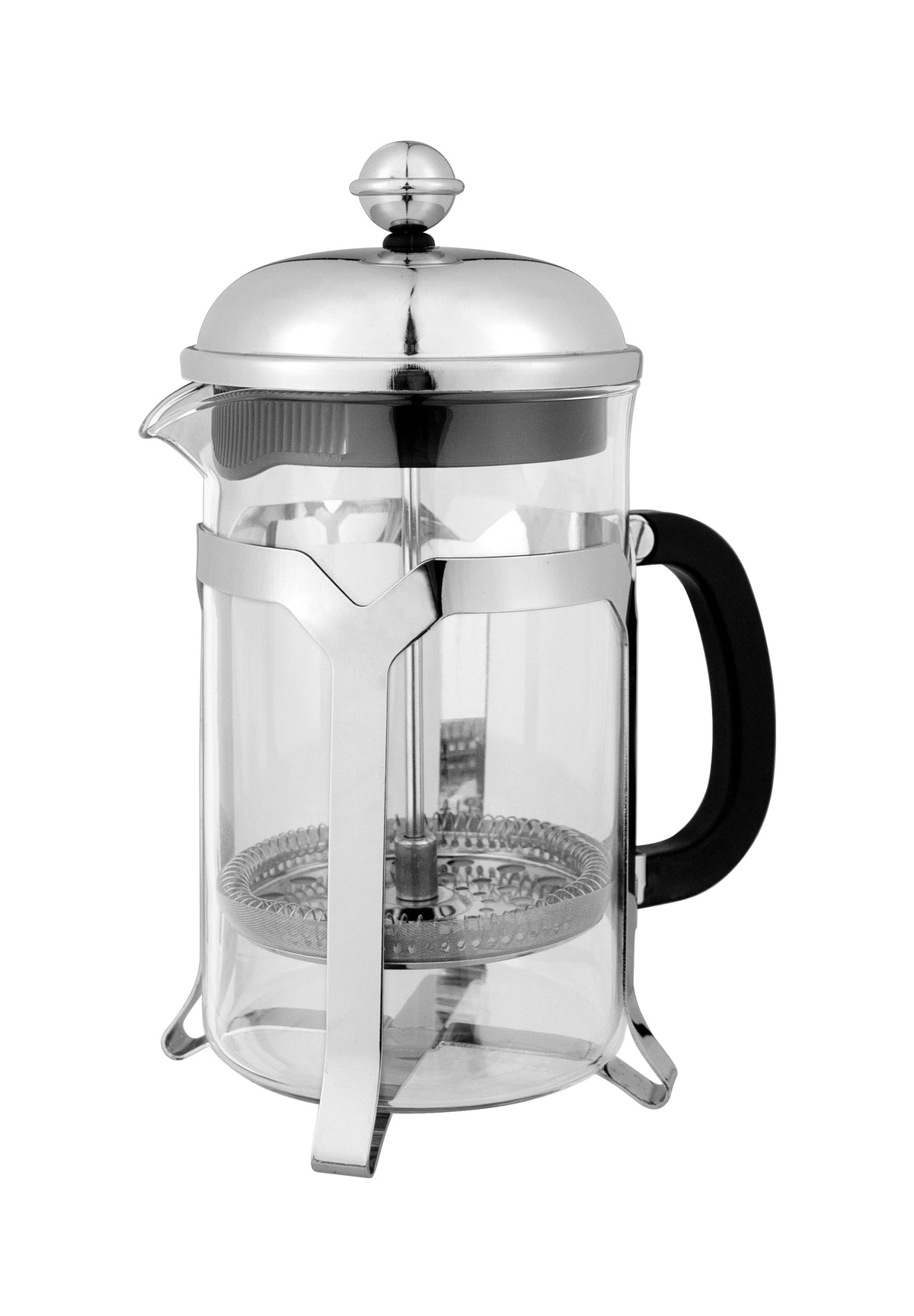 Avanti Domo Caf Coffee Plunger, 800ml / 6 Cup, Steel